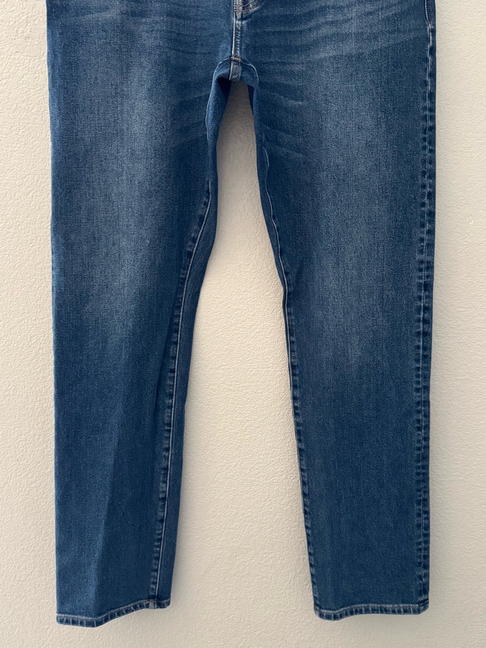 Flint & Tinder Slim Fit Jeans 33x31 Med Wash Classic Minimalist Casual 90s Denim - Picture 9 of 13